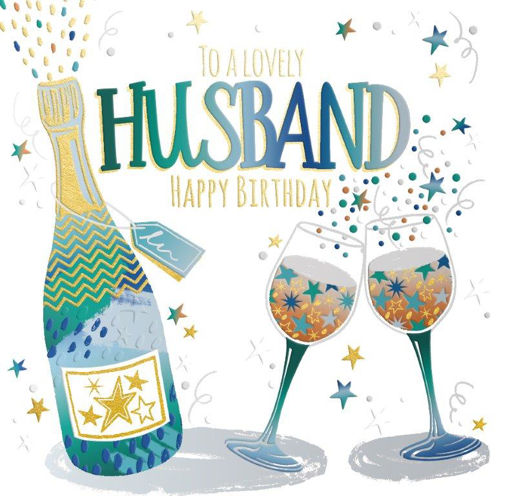 Picture of TO A LOVELY HUSBAND HAPPY BIRTHDAY